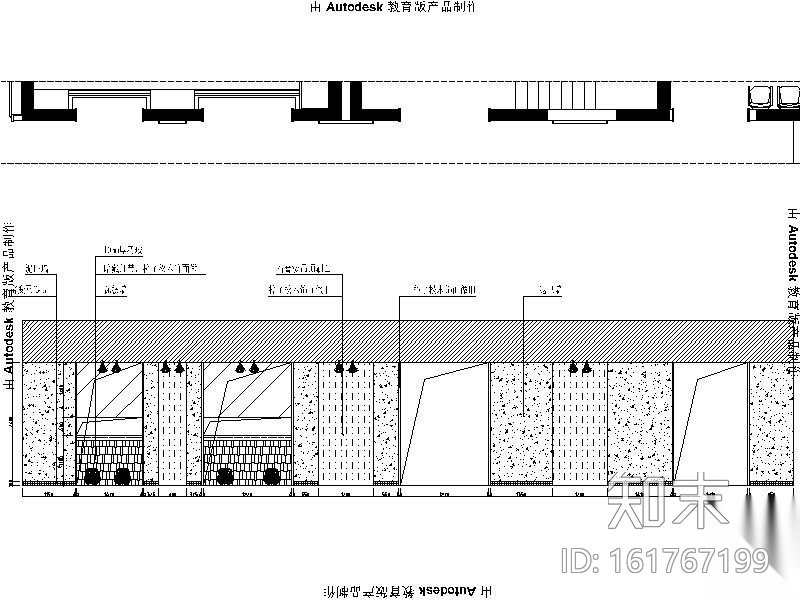 [柳州]新中式自然清新火锅店室内设计施工图（含效果图）cad施工图下载【ID:161767199】