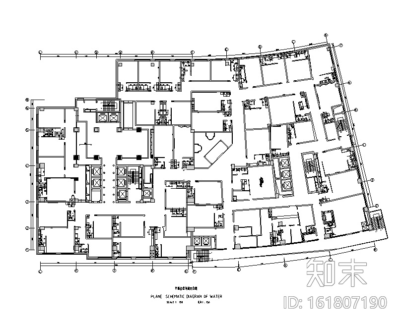 知名会所空间设计施工图（附效果图）cad施工图下载【ID:161807190】