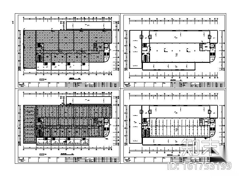 [上海]联合办公空间设计效果图(含施工图)cad施工图下载【ID:161753199】