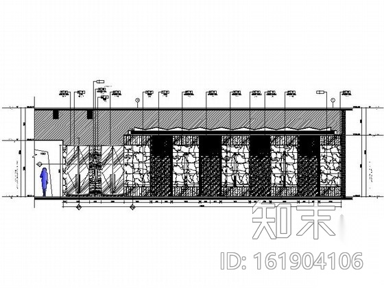 [深圳]国际五星级酒店高档全日制餐厅装修施工图（含效果...cad施工图下载【ID:161904106】