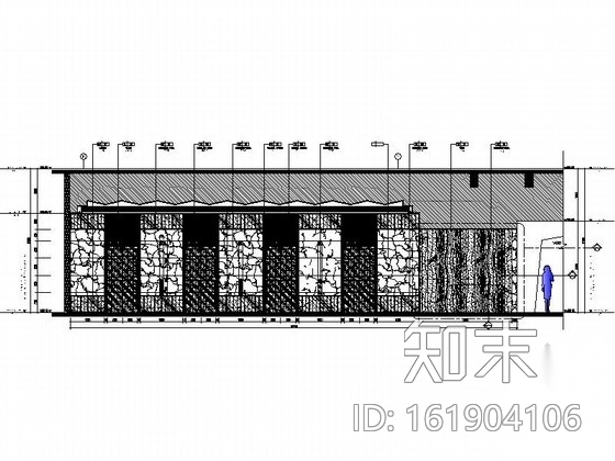 [深圳]国际五星级酒店高档全日制餐厅装修施工图（含效果...cad施工图下载【ID:161904106】