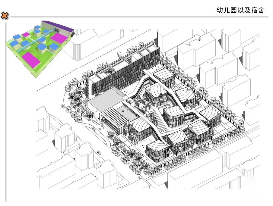 一方生态幼儿园学校方案设计PPT（62页）cad施工图下载【ID:165739134】