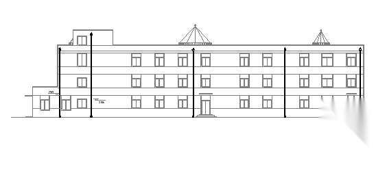 6班2层幼儿园建筑设计全套施工图cad施工图下载【ID:160723131】