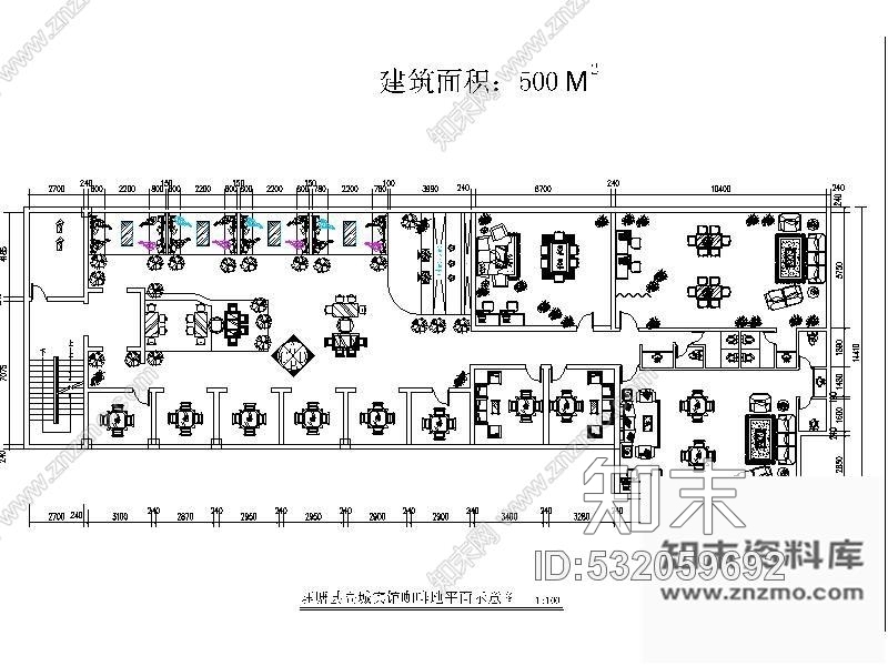施工图某高级饭店施工图(含效果)cad施工图下载【ID:532059692】