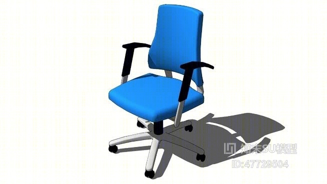 办公椅SU模型下载【ID:47729504】