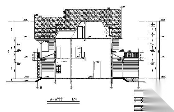 某三层别墅建筑结构水暖电施工图cad施工图下载【ID:149892130】