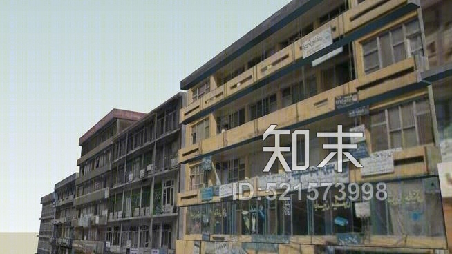 喀布尔购物巷SU模型下载【ID:521573998】