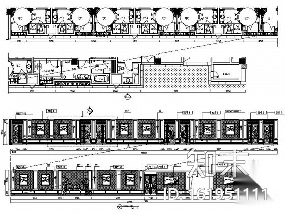 [内蒙古]某豪华民族风格酒店客房空间室内装修施工图（含...施工图下载【ID:161951111】