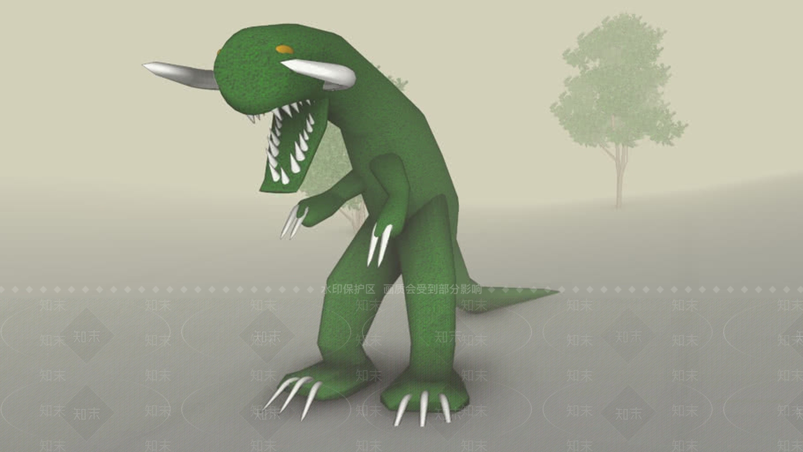 Bullannosaurus（牛龙）SU模型下载【ID:1161898592】