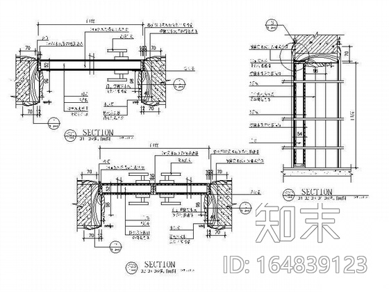 政府会展中心室内装饰施工图cad施工图下载【ID:164839123】