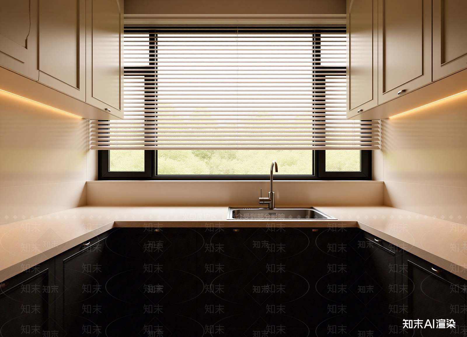 法式封闭式厨房3D模型下载【ID:1215096805】