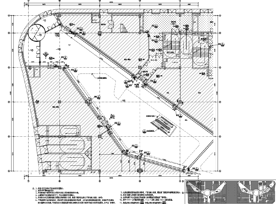 [吉林]长春钜城国际商业项目全套施工图资料cad施工图下载【ID:164840131】