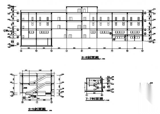 大连某购物广场建筑施工图cad施工图下载【ID:151459146】