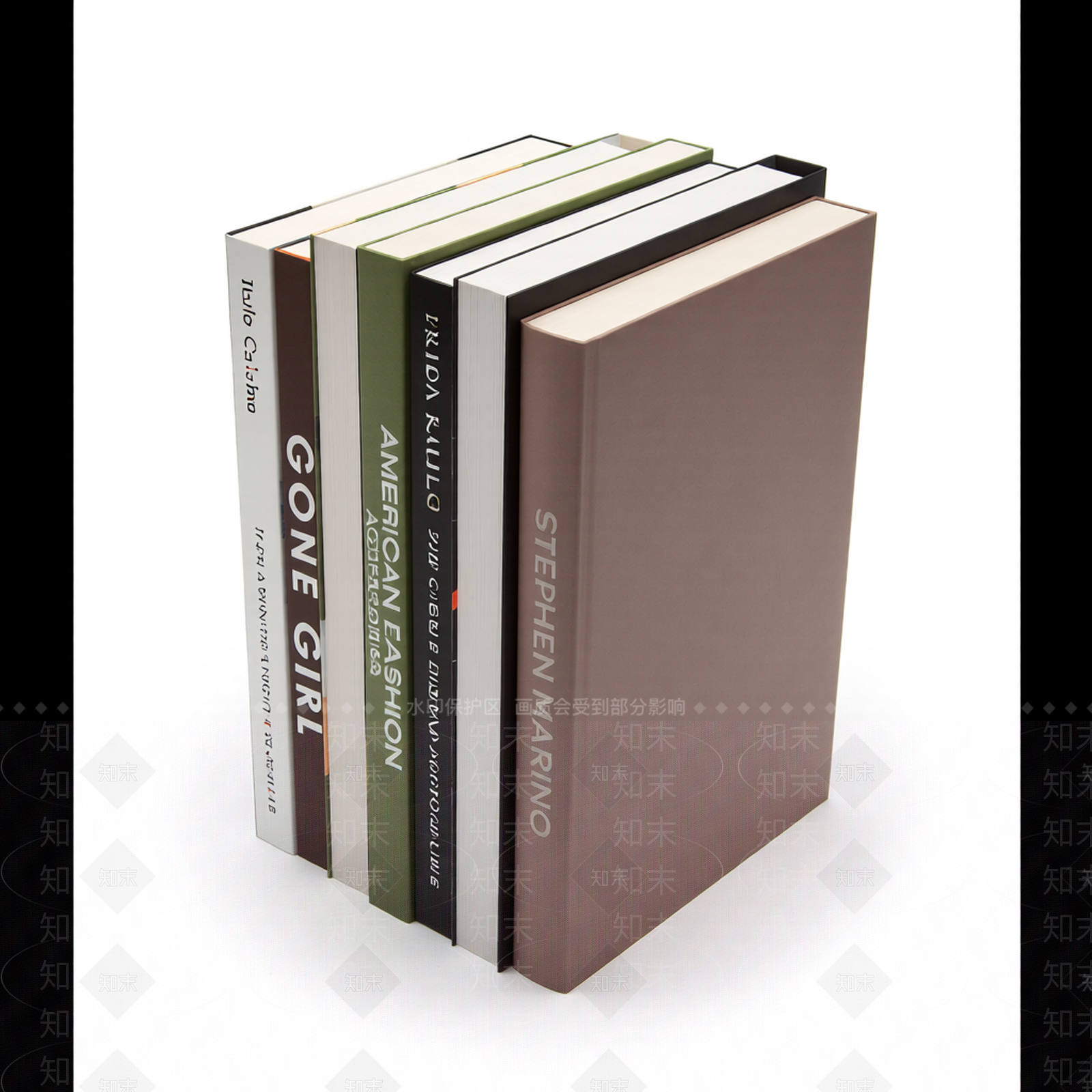 书本组合模型3D模型下载【ID:1206182401】