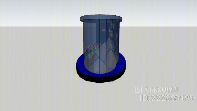 草鱼鱼缸SU模型下载【ID:222553199】