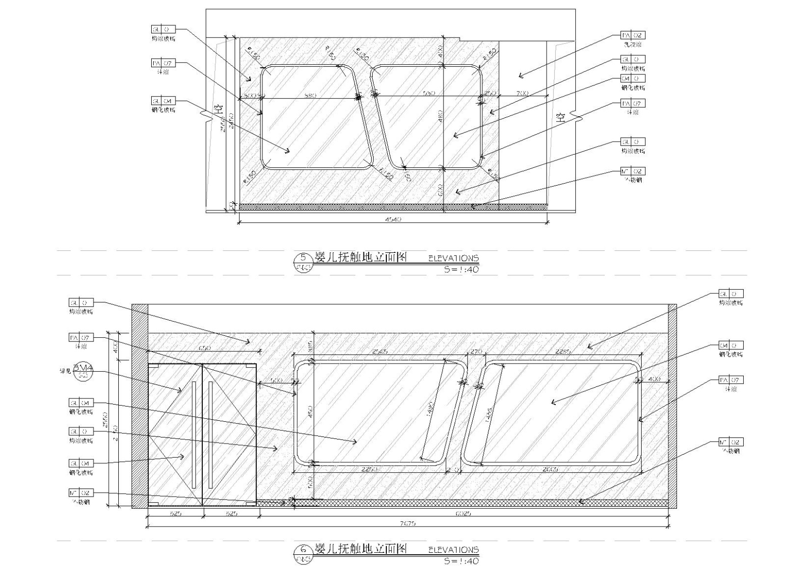[广东]深圳港龙医院室内装饰设计项目施工图cad施工图下载【ID:160651101】