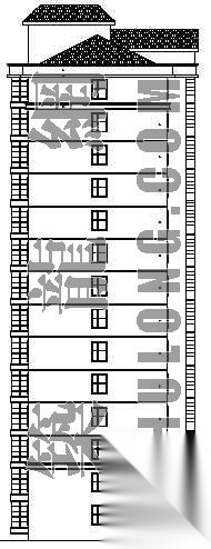 某十四层住宅建筑施工方案图cad施工图下载【ID:149855124】