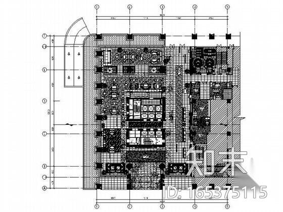 [北京]中央商务区最佳顶级奢华五星级酒店装修施工图（...cad施工图下载【ID:165375115】