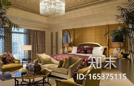 [北京]中央商务区最佳顶级奢华五星级酒店装修施工图（...cad施工图下载【ID:165375115】