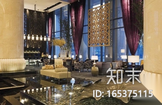 [北京]中央商务区最佳顶级奢华五星级酒店装修施工图（...cad施工图下载【ID:165375115】