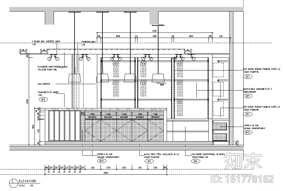 [上海]利丰广场办公空间设计施工图（附效果图）cad施工图下载【ID:161778162】