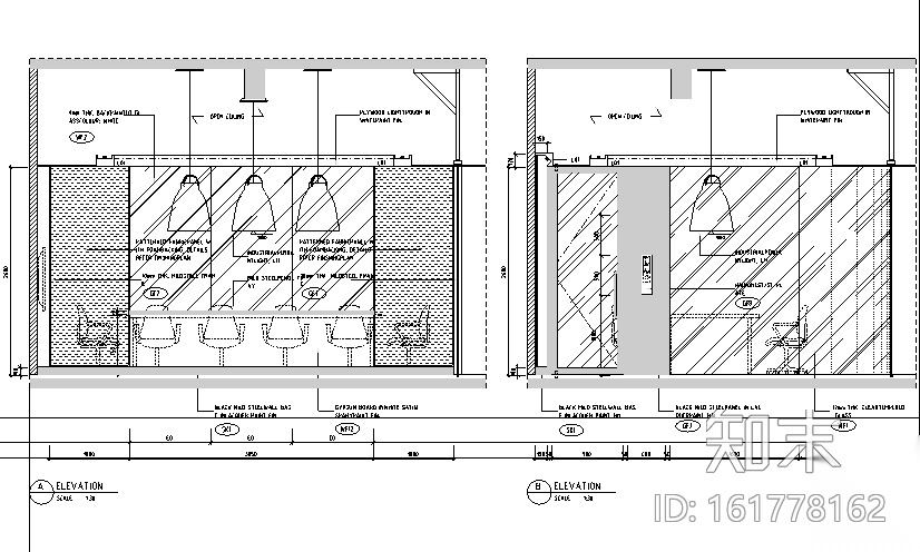 [上海]利丰广场办公空间设计施工图（附效果图）cad施工图下载【ID:161778162】