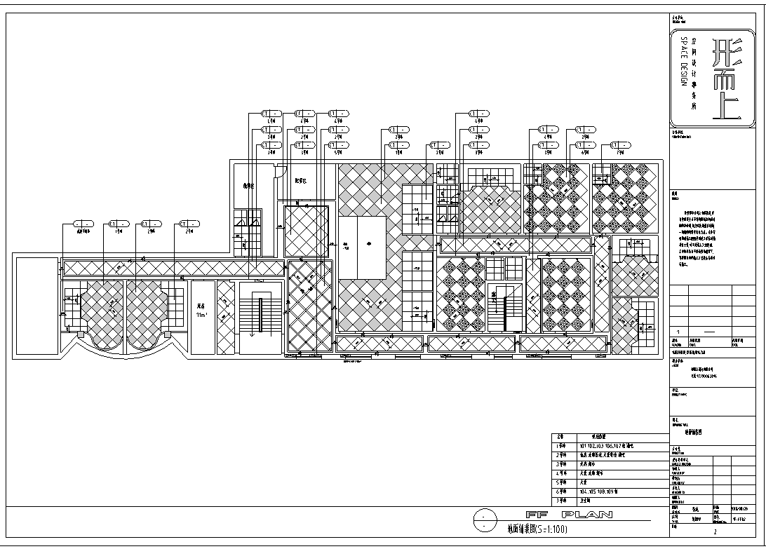 长白金钱豹KTV室内装修设计施工图及效果图（86张）cad施工图下载【ID:161798108】