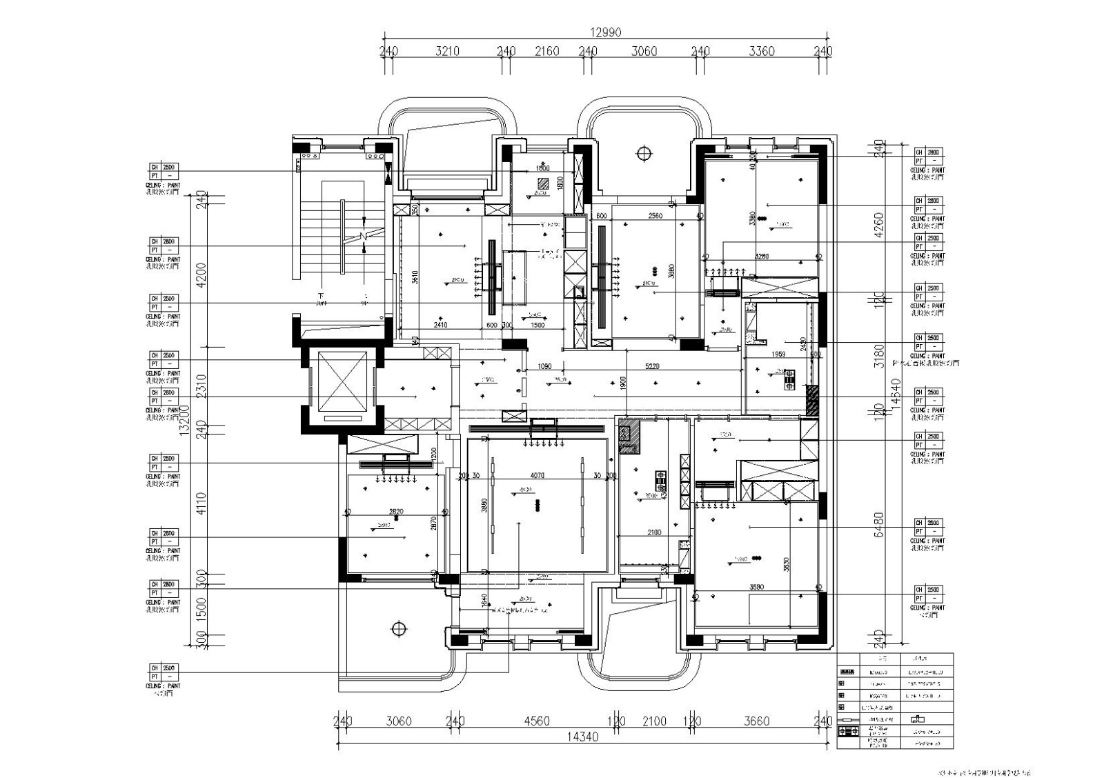 极简对白三居室住宅室内施工图+实景+3D模型施工图下载【ID:160015171】