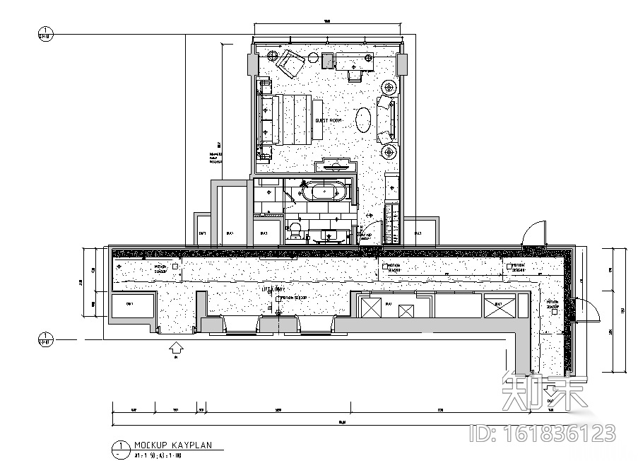 梁志天伦敦香格里拉酒店样板房施工图施工图下载【ID:161836123】