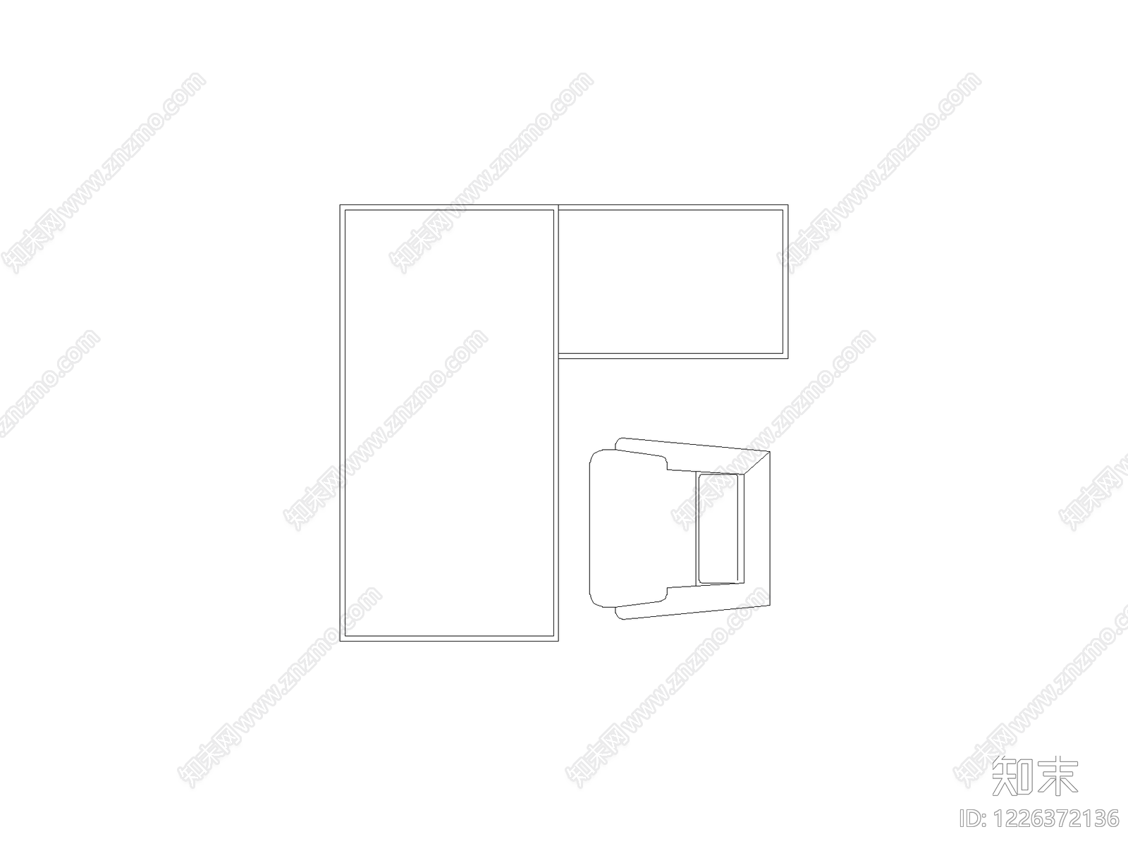 桌子CAD图纸