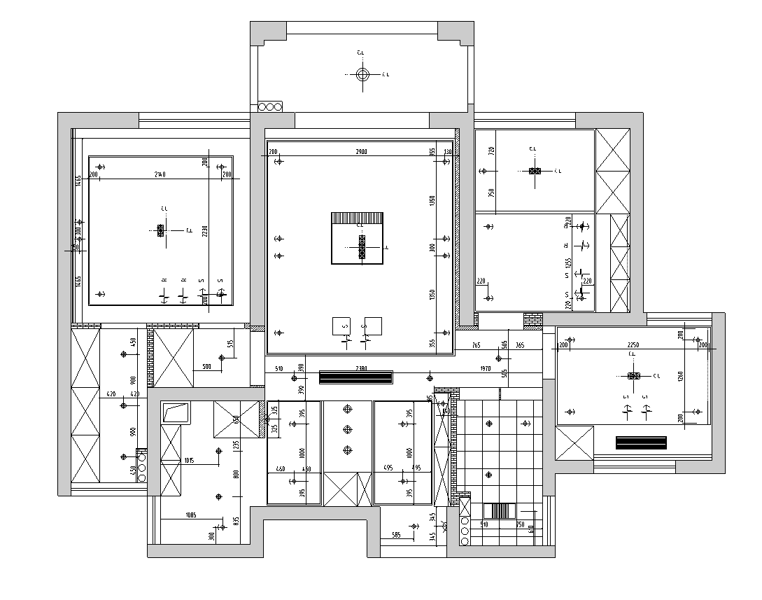 [浙江]温州87㎡现代北欧住宅施工图_效果图施工图下载【ID:168260133】