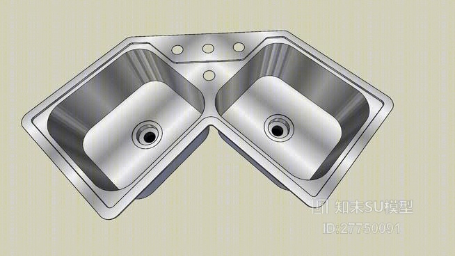 水槽SU模型下载【ID:27750091】