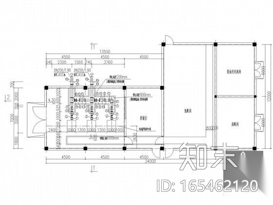 [广东]6万平污水处理厂建筑给排水及工艺全套图纸（CASS...cad施工图下载【ID:165462120】