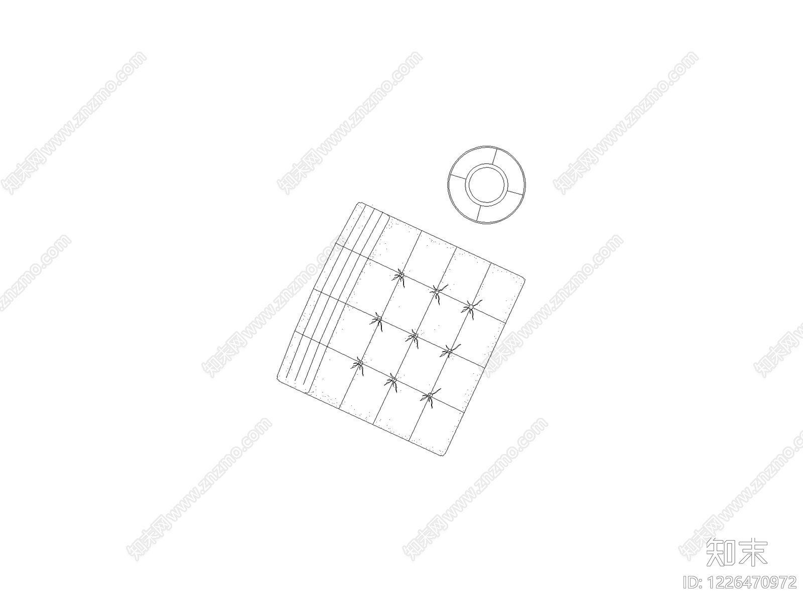 家装图块cad施工图下载【ID:1226470972】