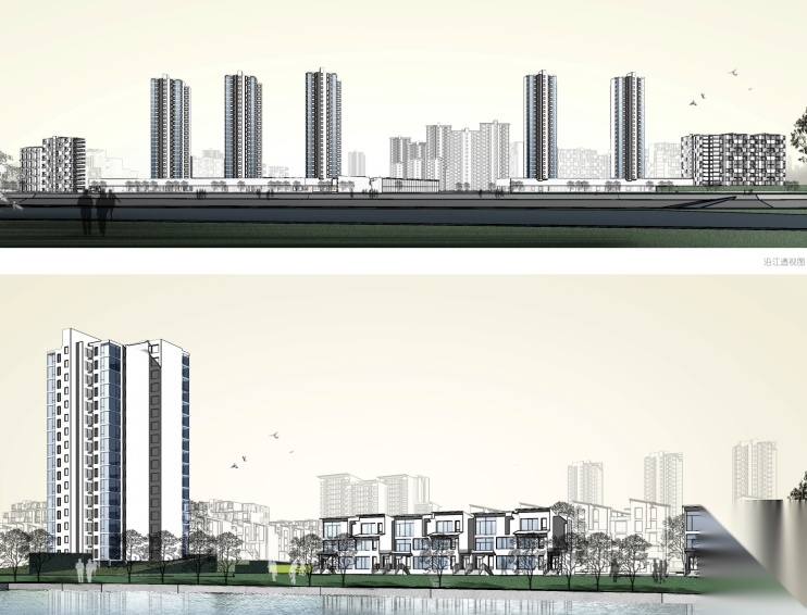 [湖北]万科汉钢居住区项目规划设计（含cad、su模型）施工图下载【ID:149530153】