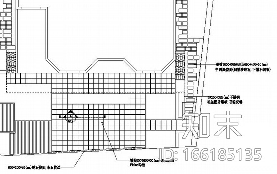 上海某别墅景观设计施工图cad施工图下载【ID:166185135】