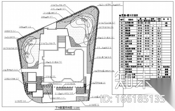 上海某别墅景观设计施工图cad施工图下载【ID:166185135】