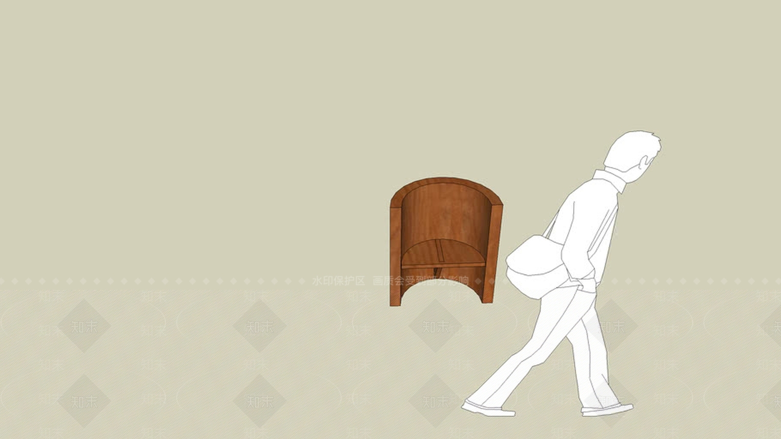 椅子SU模型下载【ID:1162358800】