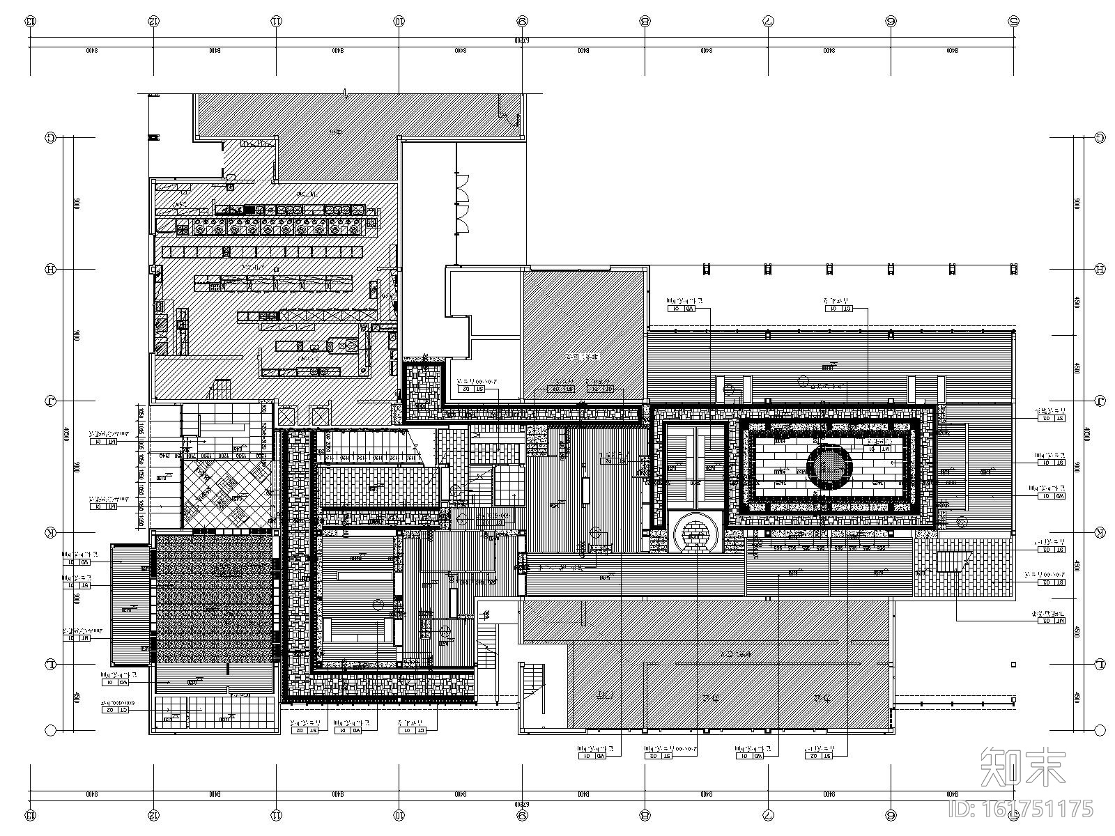 [浙江]中式风格——西溪天堂外婆家全套施工图及效果图cad施工图下载【ID:161751175】