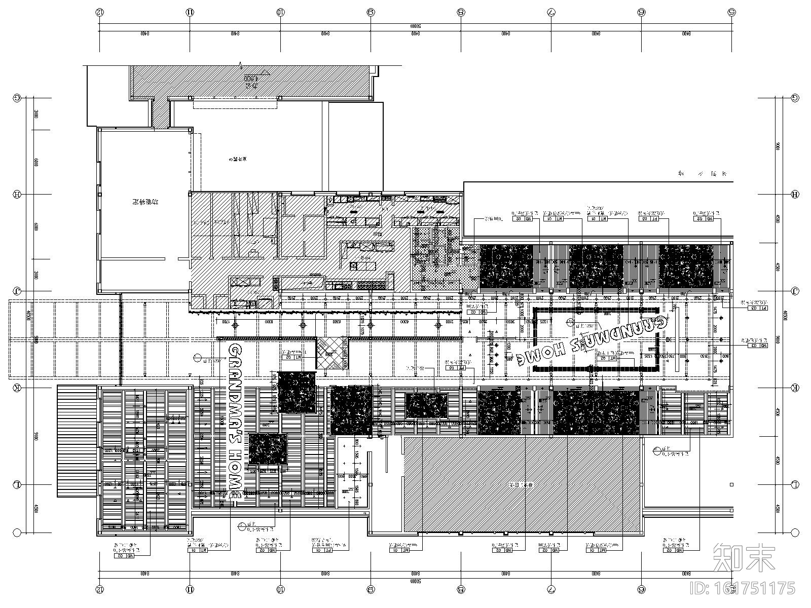 [浙江]中式风格——西溪天堂外婆家全套施工图及效果图cad施工图下载【ID:161751175】