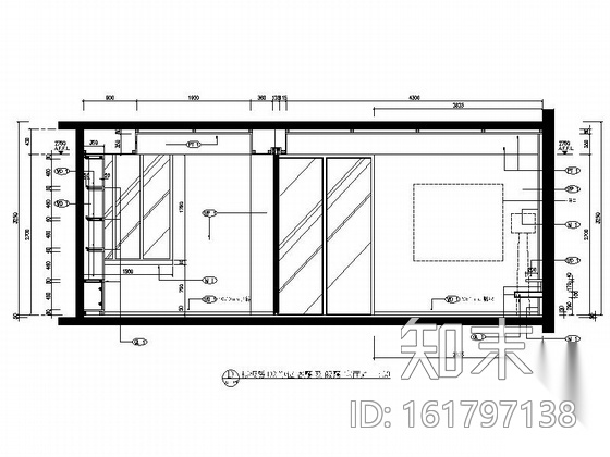 [合肥]雅致现代风格三居室装修图（含实景图）cad施工图下载【ID:161797138】