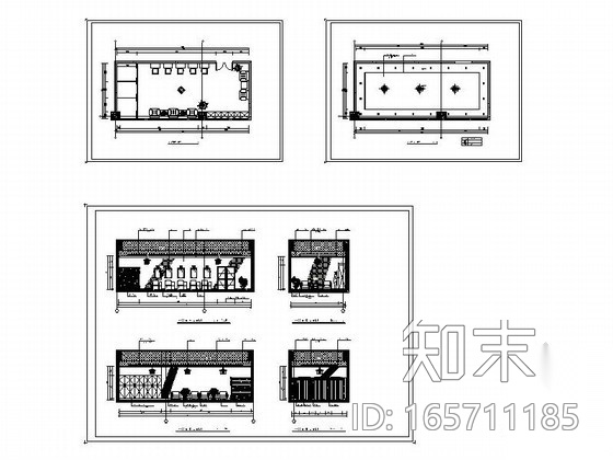 [沈阳]某大学化妆间施工图施工图下载【ID:165711185】