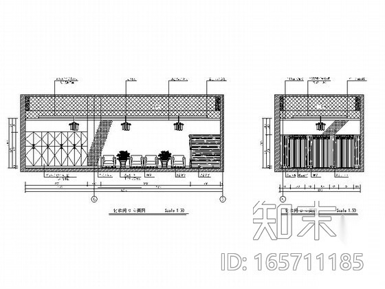 [沈阳]某大学化妆间施工图施工图下载【ID:165711185】