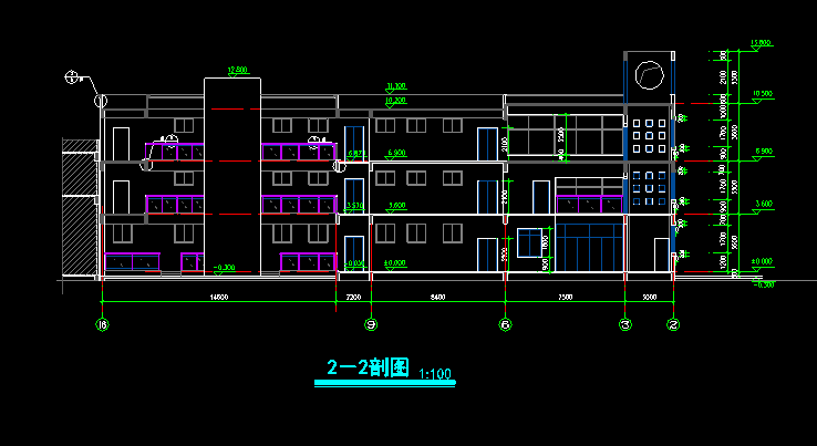 3层幼儿园建筑设计图cad施工图下载【ID:160724175】