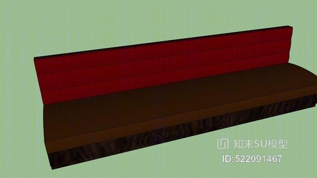 候车亭SU模型下载【ID:522091467】