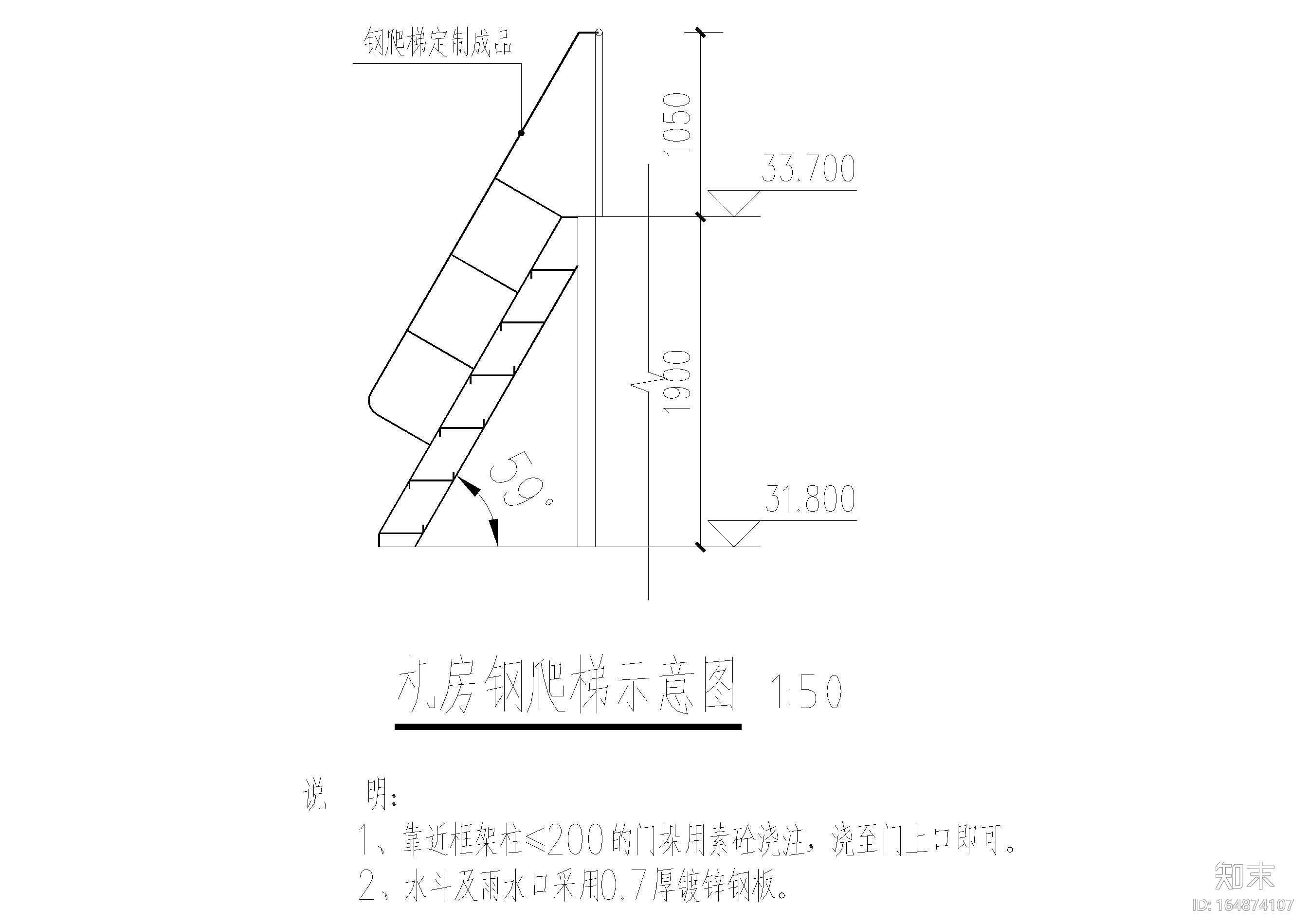 大型百米产业园办公楼建筑施工图施工图下载【ID:164874107】