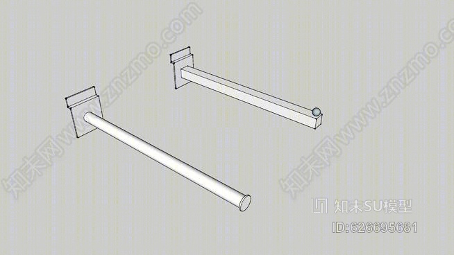 晾衣架SU模型下载【ID:626695681】