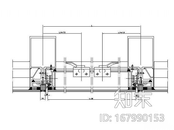 玻璃墓墙详图集施工图下载【ID:167990153】