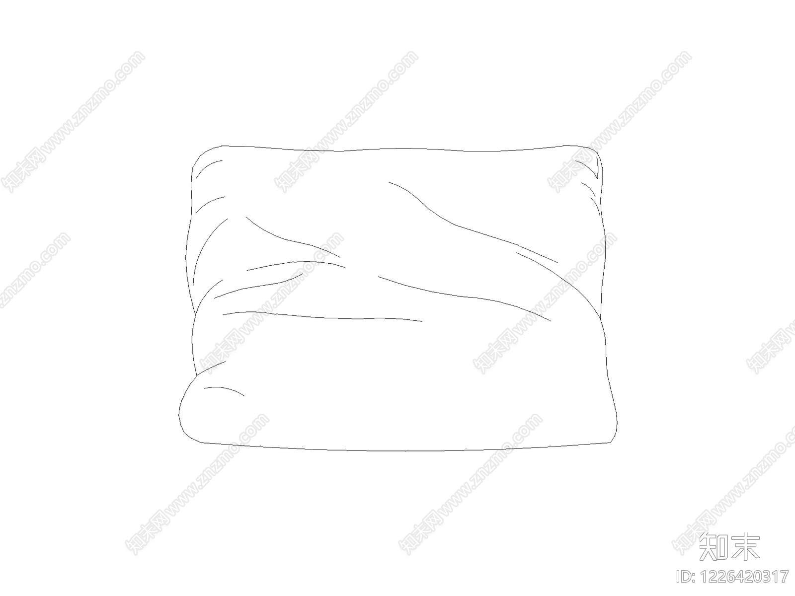 摆件cad施工图下载【ID:1226420317】