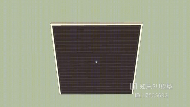 门板SU模型下载【ID:219222434】
